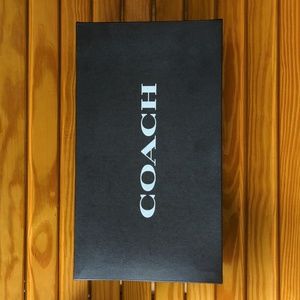 Black COACH Irene Leather Mule